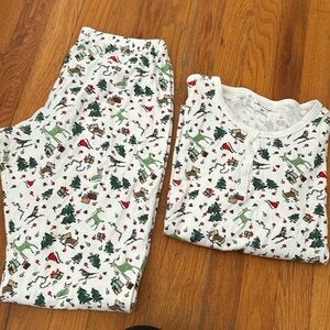 Roberta Roller Rabbit adult medium Christmas PJ’s